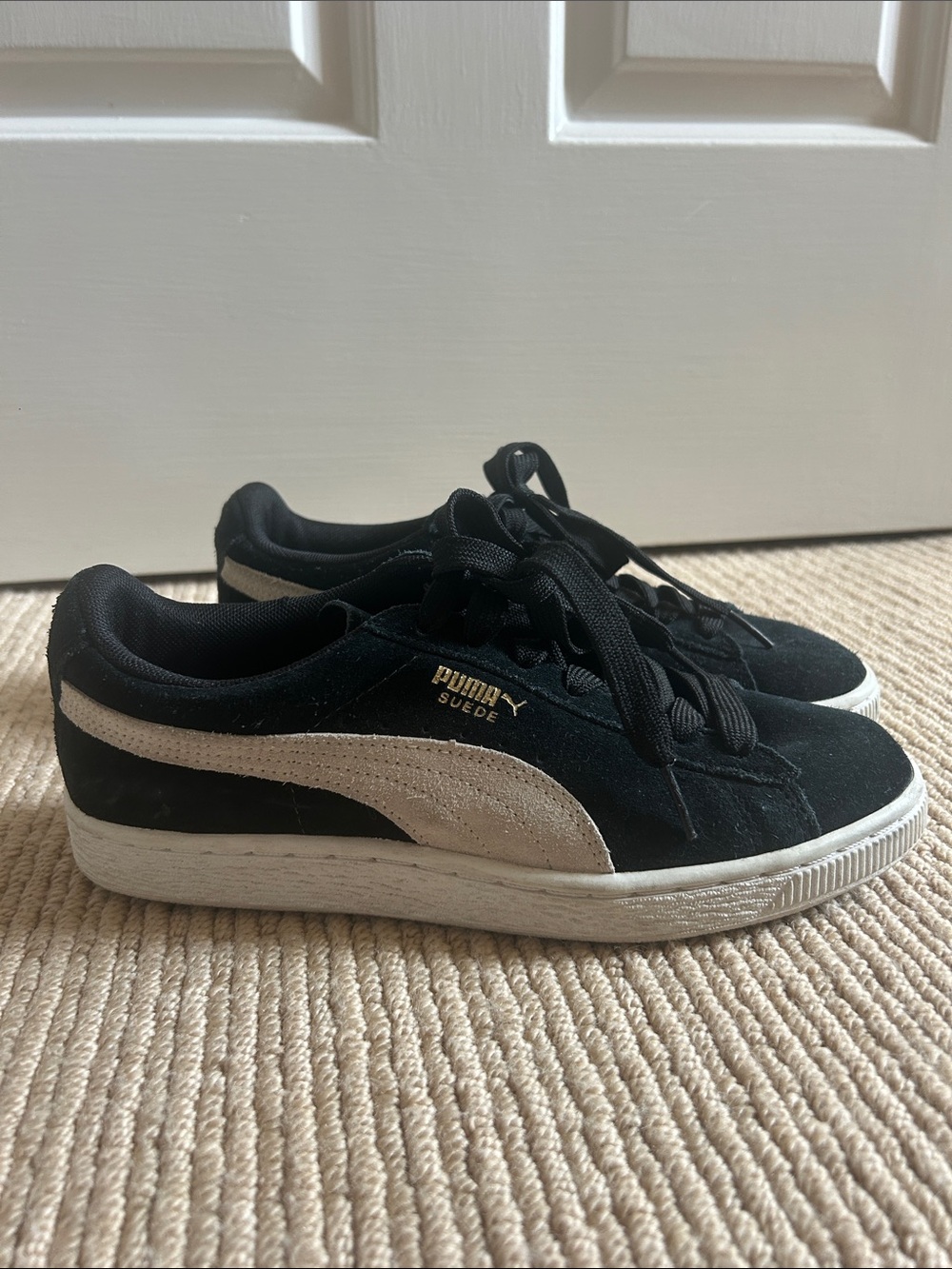 Black Puma Suede Sneakers